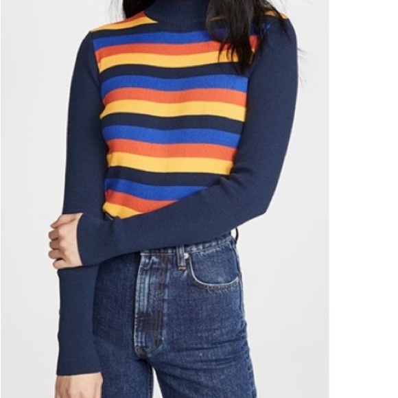 Wrangler Retro High Neck Slim Mock neck sweater - Picture 1 of 11